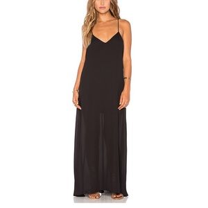 Show me your Mumu Black mesh maxi dress goth